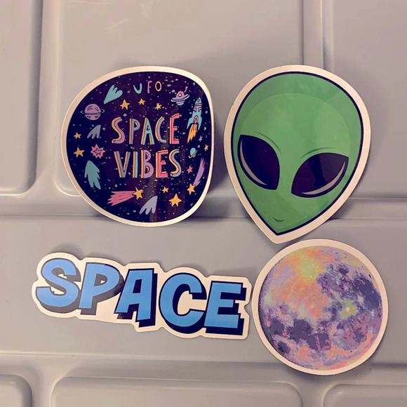 Other - Space | Alien Stickers Bundle